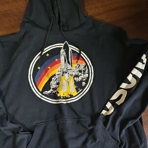 MAD Engine Charcoal Hoodie with Bold Design